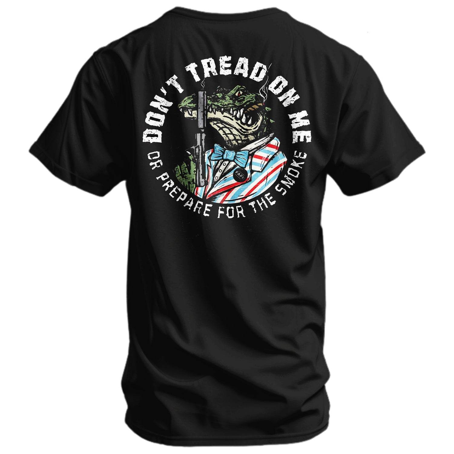 Don't Tread On Me Or Prepare For The Smoke Men's T-Shirt - One Revolver Surfboards