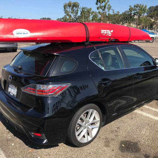Soft Car Racks | Universal Fit Roof Rack for Surf, SUP Canoe or Kayak - One Revolver Surfboards