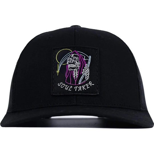 One Revolver Surfboards - Soul Taker Reaper Patch Snapback Hat HEADWEAR