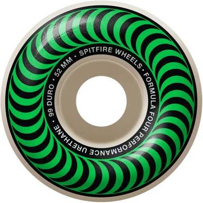 SPITFIRE F4 CLASSIC 52MM 99a SKATEBOARD WHEELS - One Revolver Surfboards