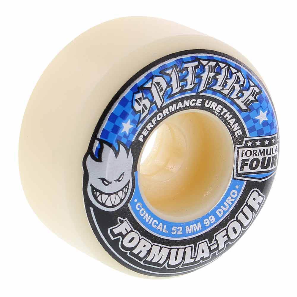 SpitFire F4 Conical Full 53mm 99a Skateboard Wheels - One Revolver Surfboards