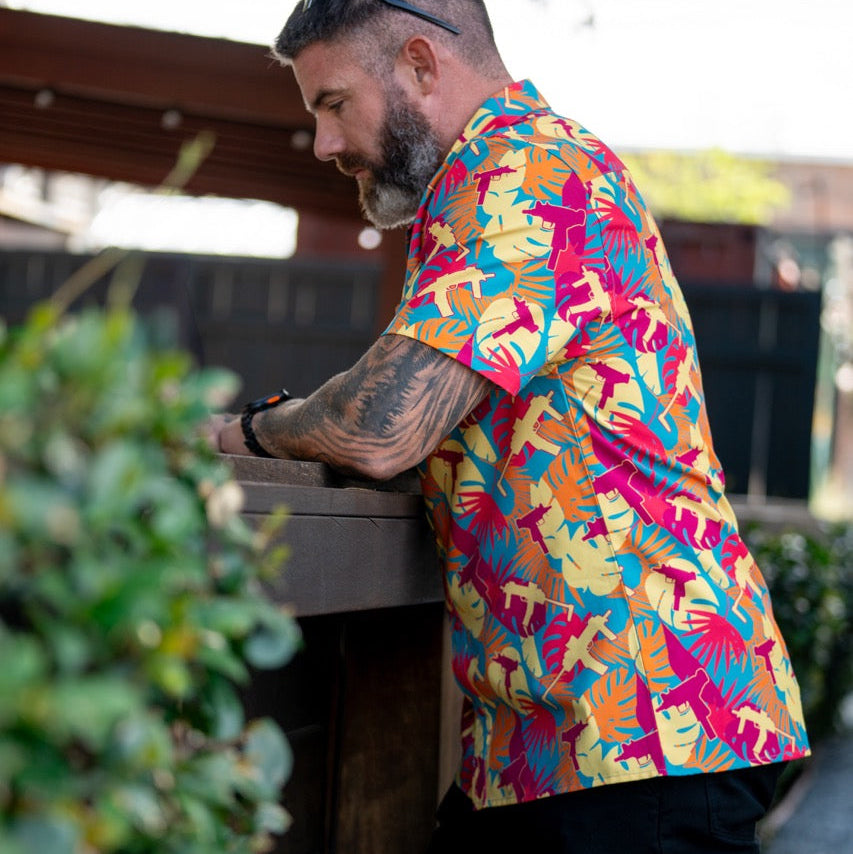 Spray &amp; Pray Button-up