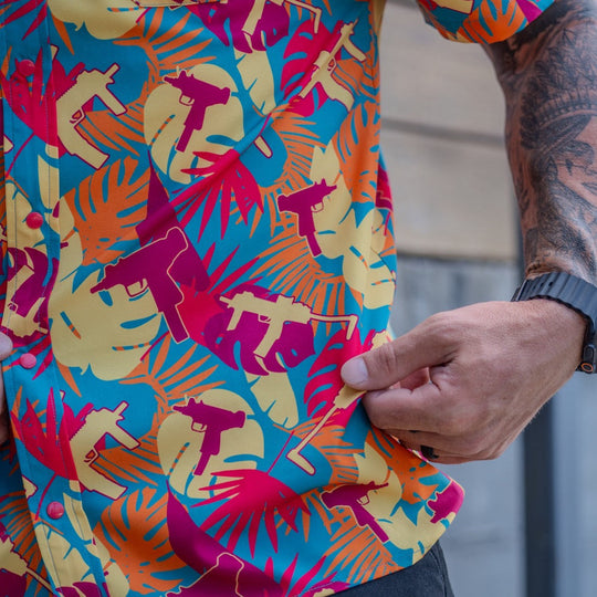 Spray &amp; Pray Button-up