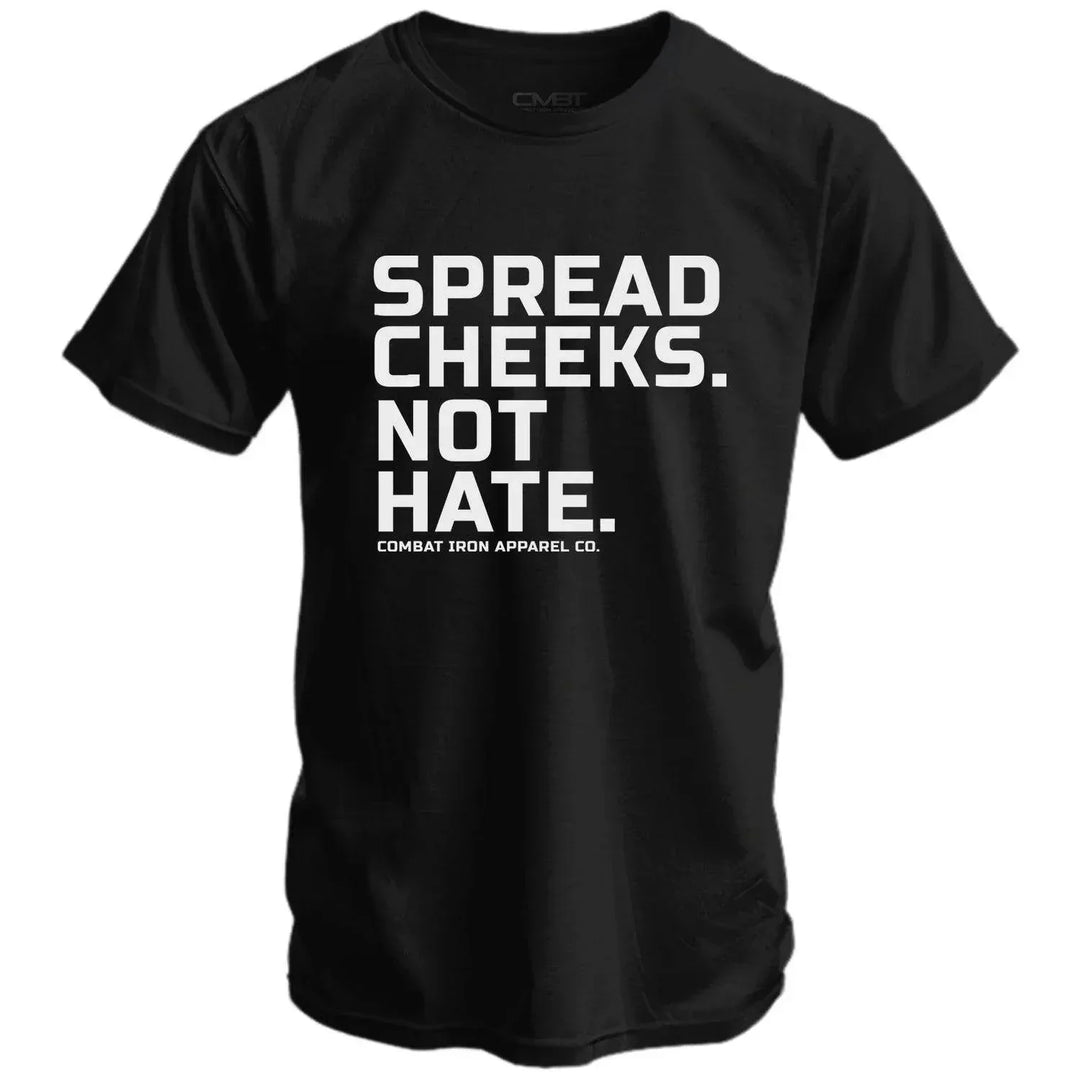 One Revolver Surfboards - Spread Cheeks. Not Hate. Men's T-Shirt GRAPHIC T-SHIRT