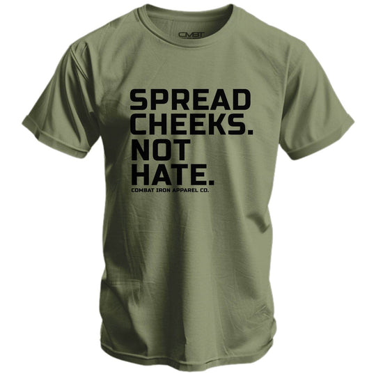 Spread Cheeks. Not Hate. Men's T-Shirt - One Revolver Surfboards