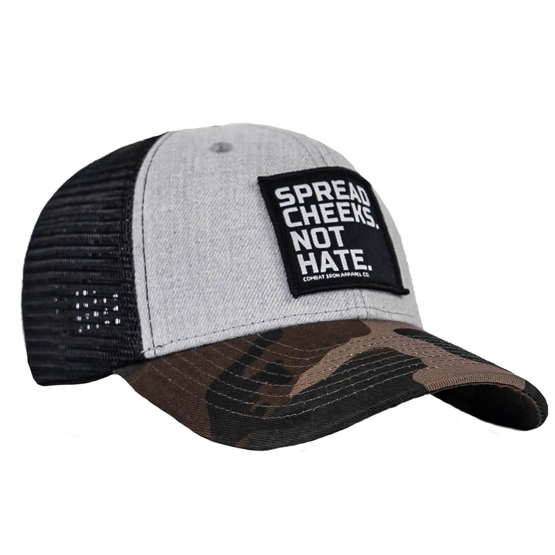 SPREAD CHEEKS. NOT HATE. Patch Snapback HAT - HEADWEAR - One Revolver Surfboards