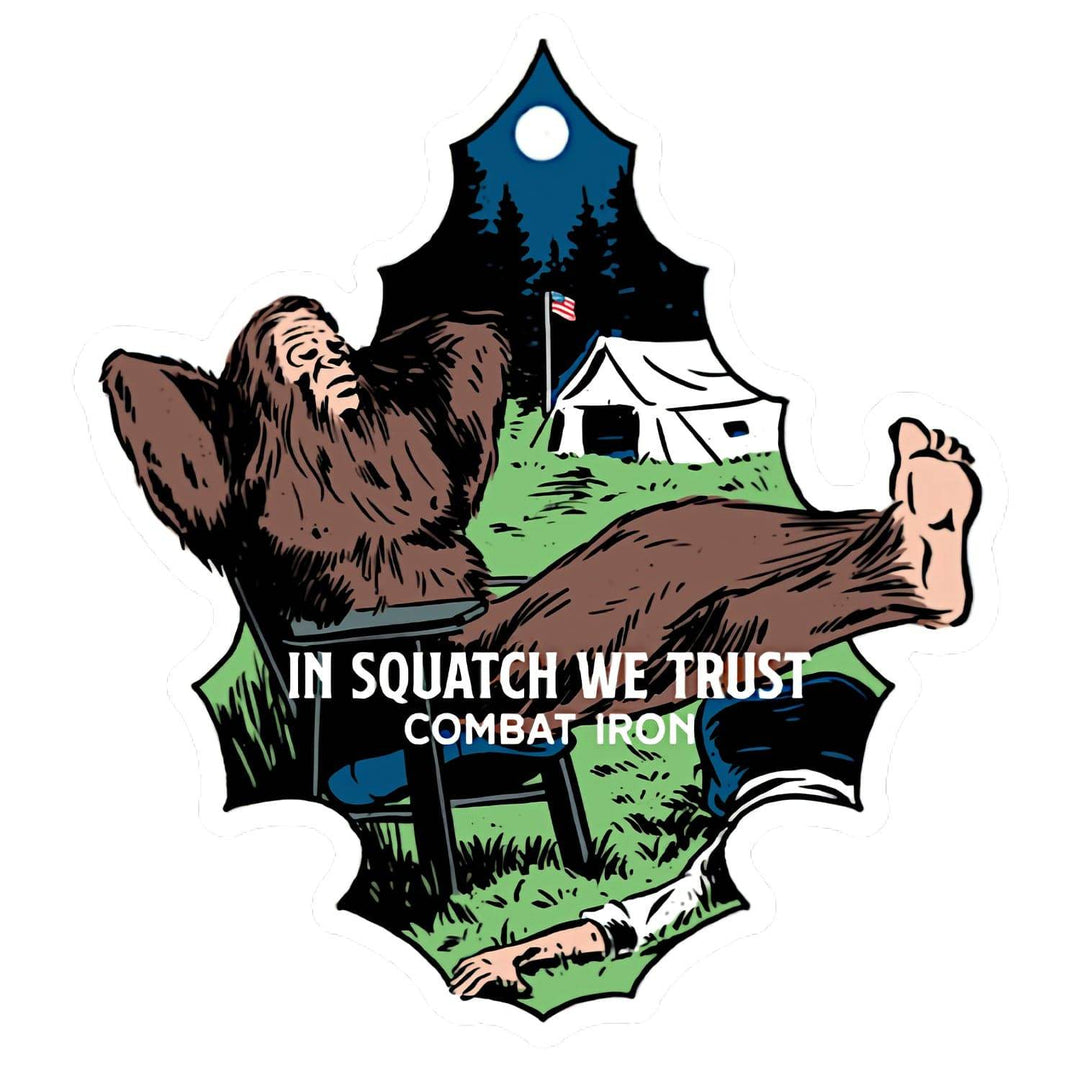 In Squatch We Trust Decal - One Revolver Surfboards