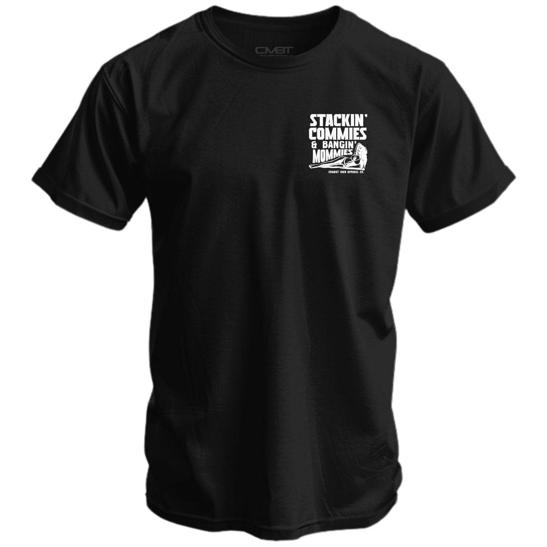 Stackin' Commies & Bangin' Mommies Men's T-Shirt - One Revolver Surfboards