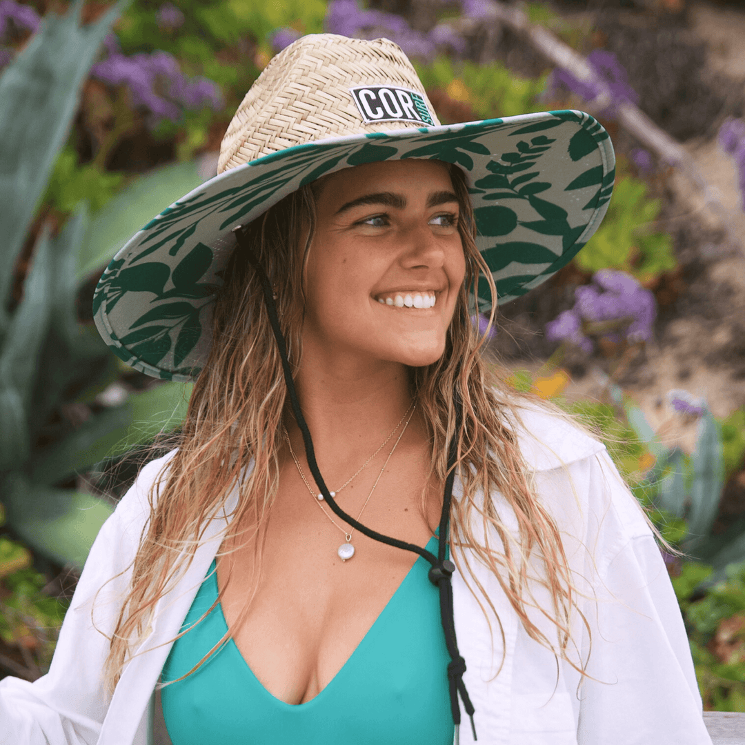 Straw Beach Sun Lifeguard Sun Hat- Kailua - One Revolver Surfboards
