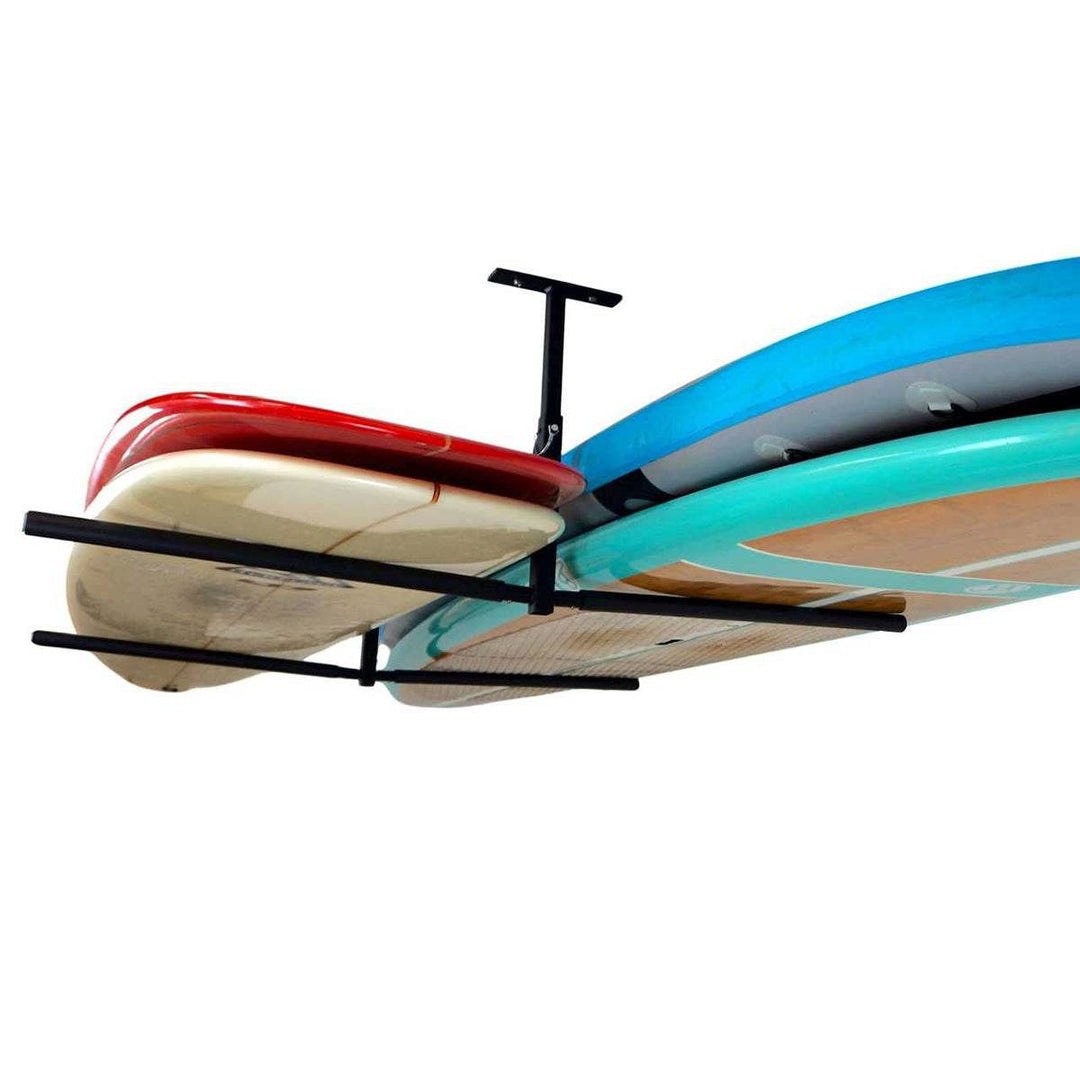 Hi-Port 2 | SUP & Surfboard Adjustable Ceiling Storage Rack | Double | Holds 150 lbs - Ceiling - One Revolver Surfboards