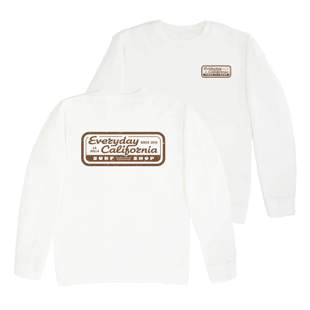 Surf Shop Crewneck - Men's Outerwear - One Revolver Surfboards