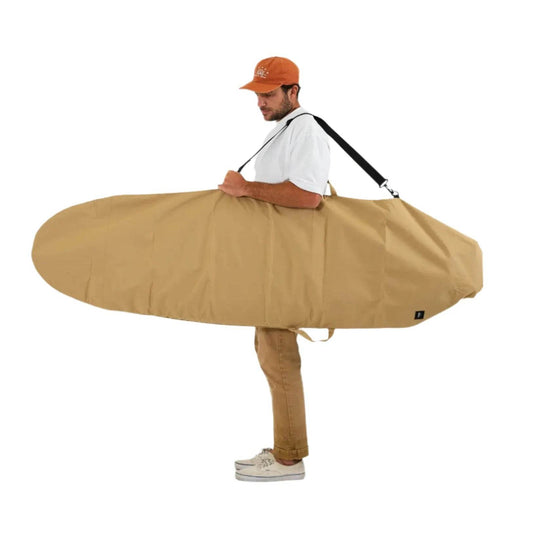 FARO Canvas Surfboard Bag (tan color) - Surfboard Bag - One Revolver Surfboards