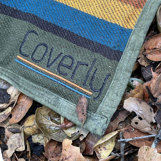 Canvas Camping Blanket - Waxed Canvas Outdoor Blanket / Bushcraft Blanket - One Revolver Surfboards