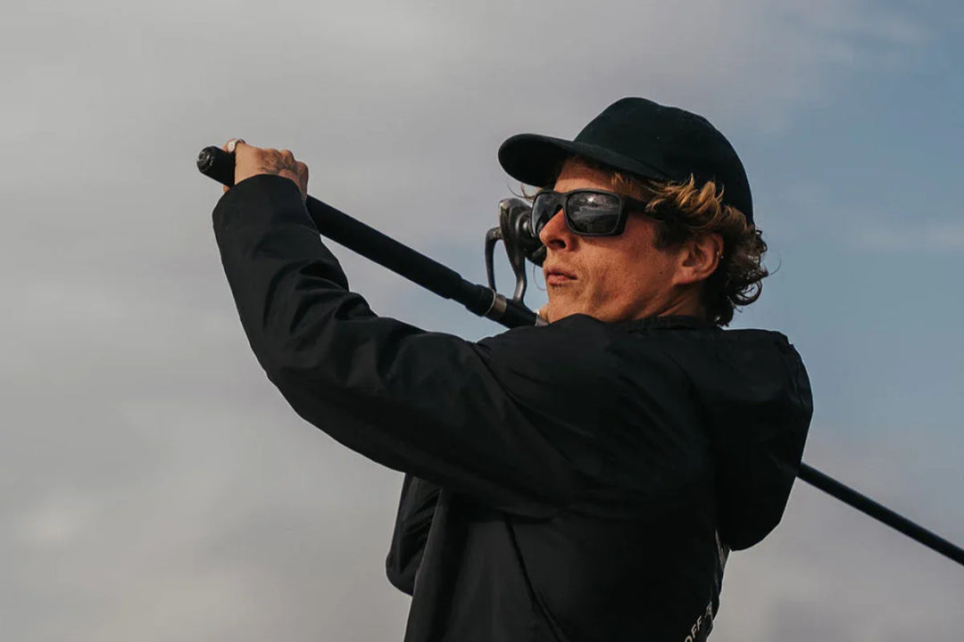 One Revolver Surfboards - Breach - Matte Black - Jet Black Polarized ANSI Z87+ Breach