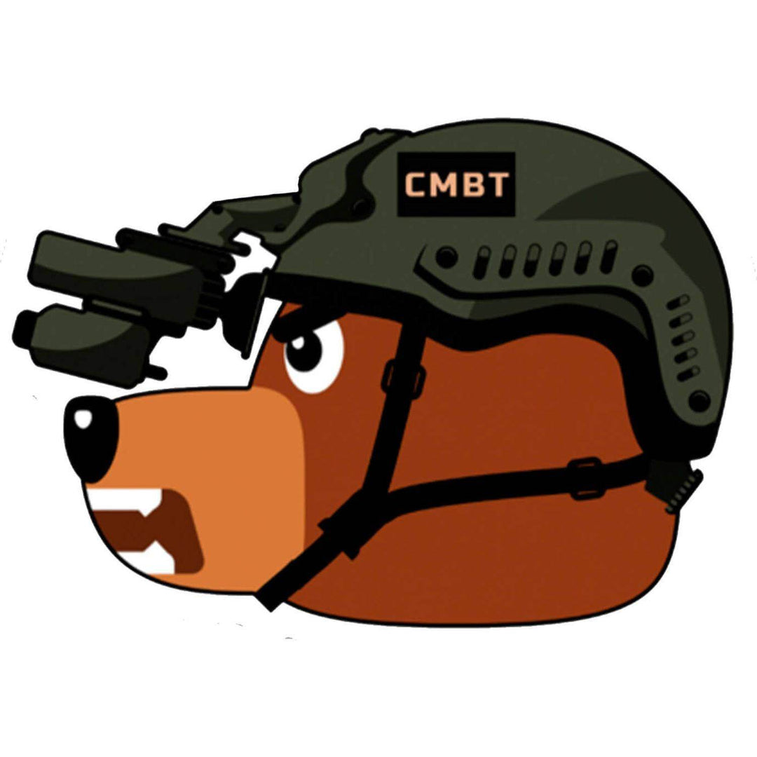 TACTIBEAR Original CMBT Decal - One Revolver Surfboards