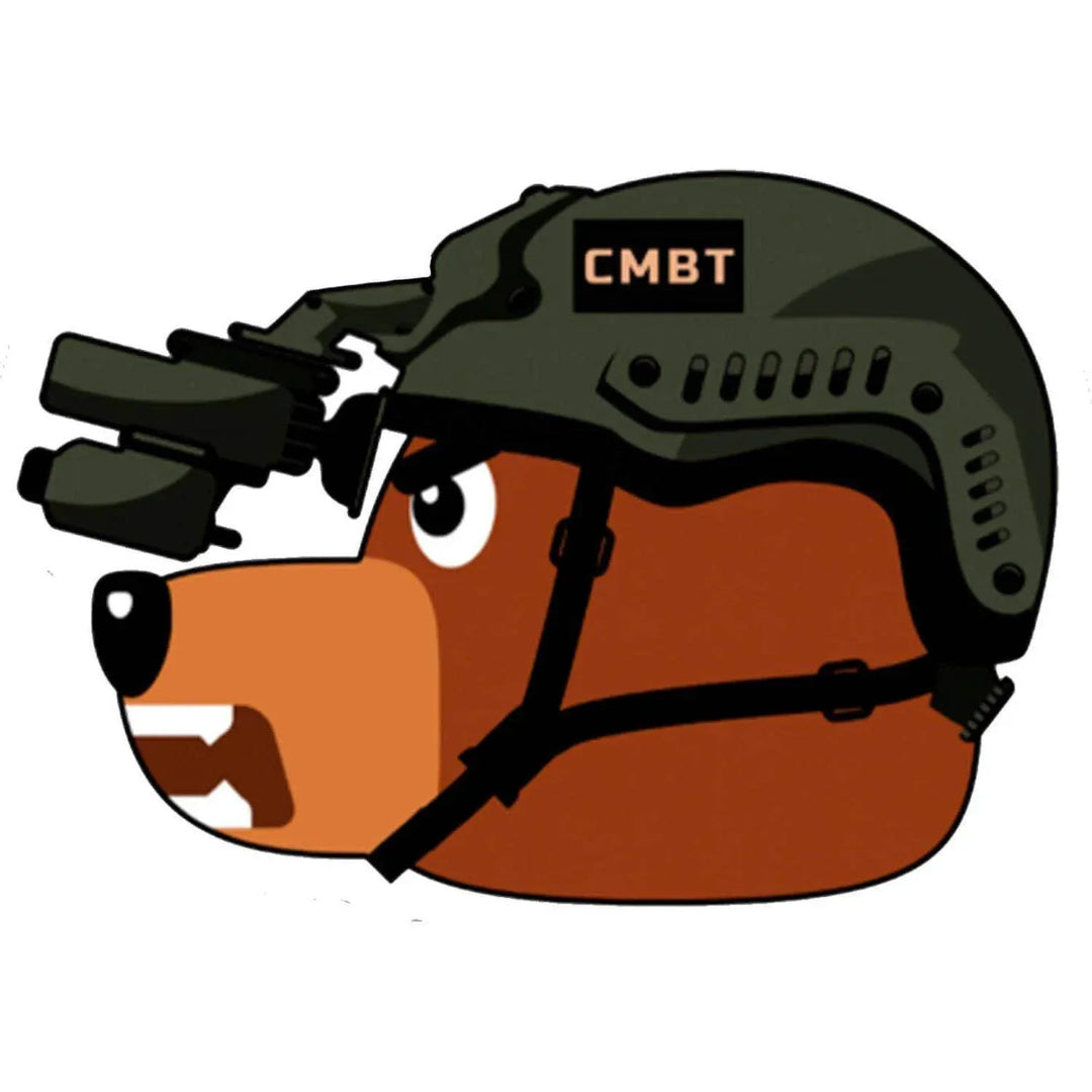 One Revolver Surfboards - TACTIBEAR Original CMBT Decal DECAL