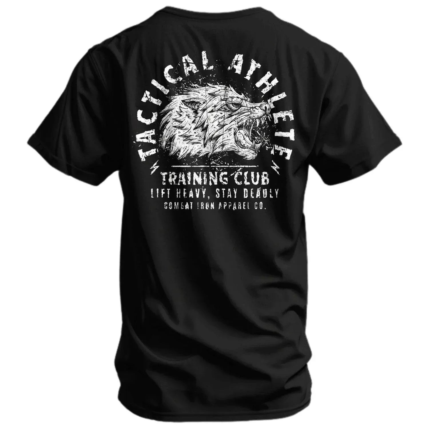 One Revolver Surfboards - Tactical Athlete Training Club Wolf Men's T-Shirt GRAPHIC T-SHIRT