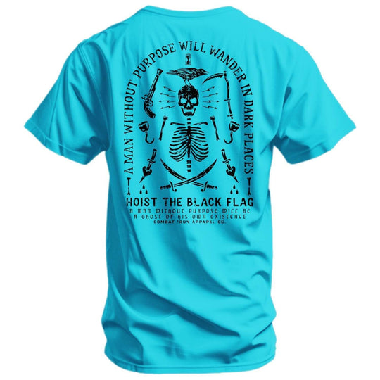 Hoist the Black Flag Skull & Bones Men's T-Shirt - One Revolver Surfboards