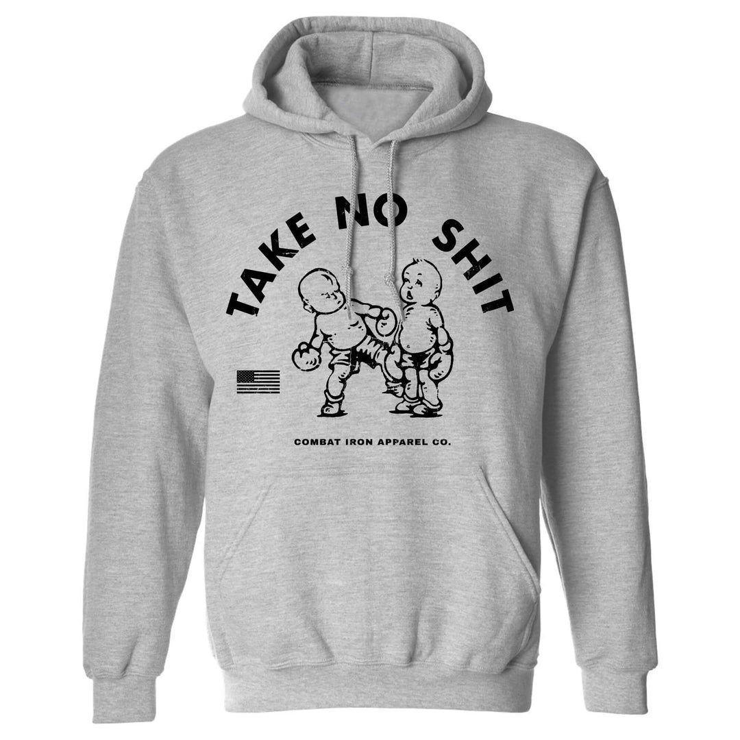 Take No Shit Men's Fleece Lined Hoodie - GRAPHIC HOODIE - One Revolver Surfboards