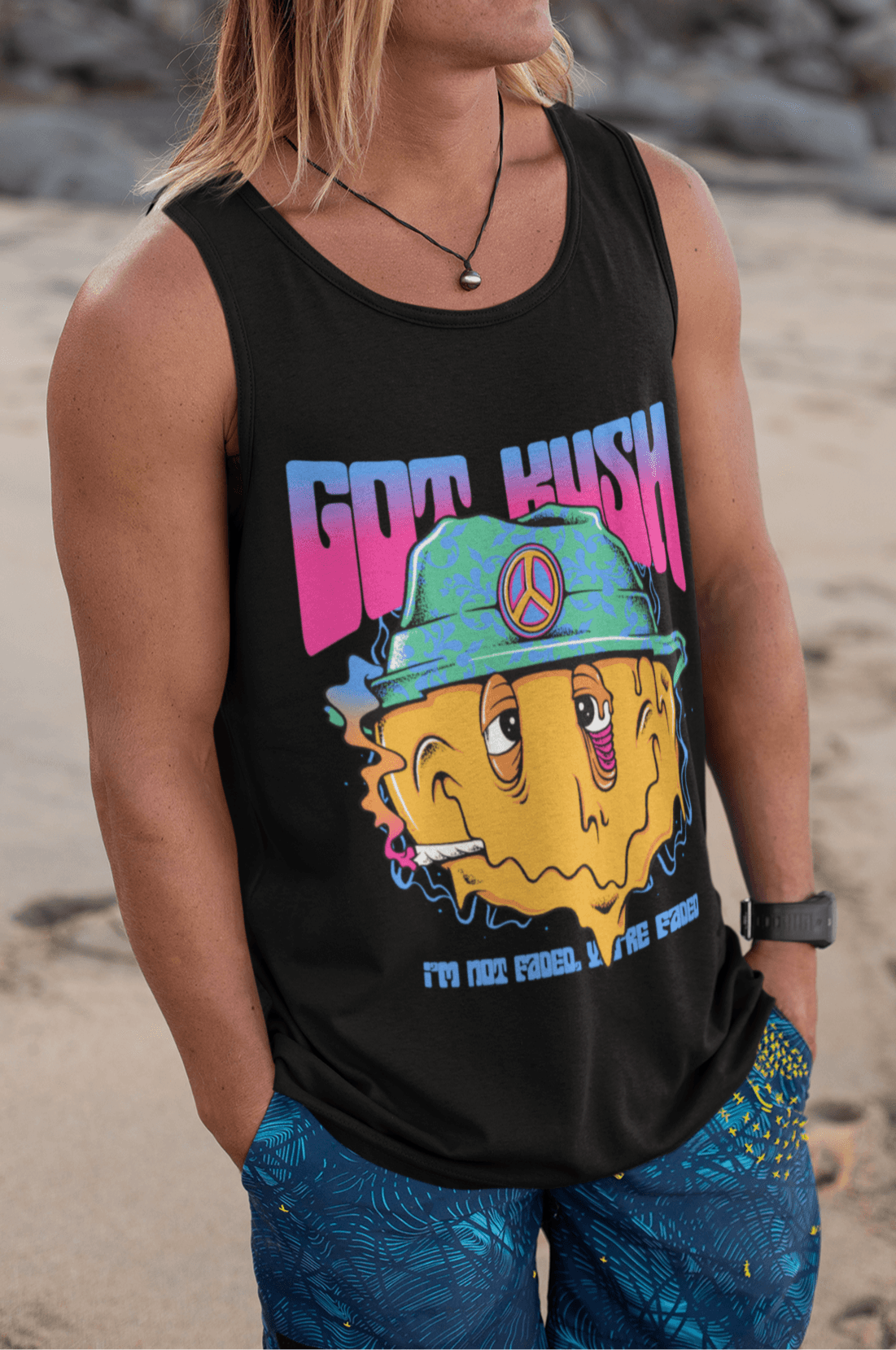 You're Faded Tank Top - One Revolver Surfboards