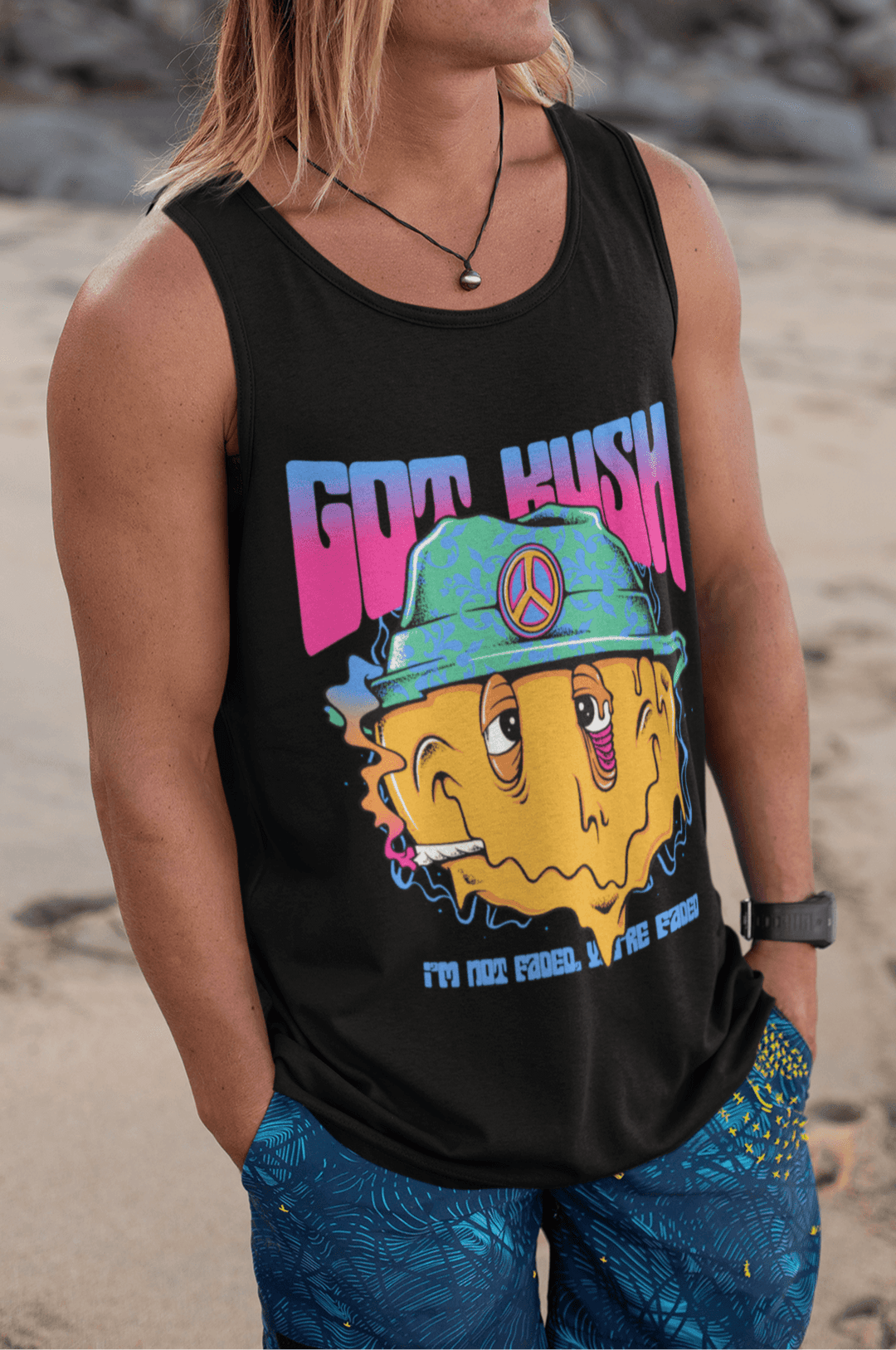 You're Faded Tank Top - One Revolver Surfboards