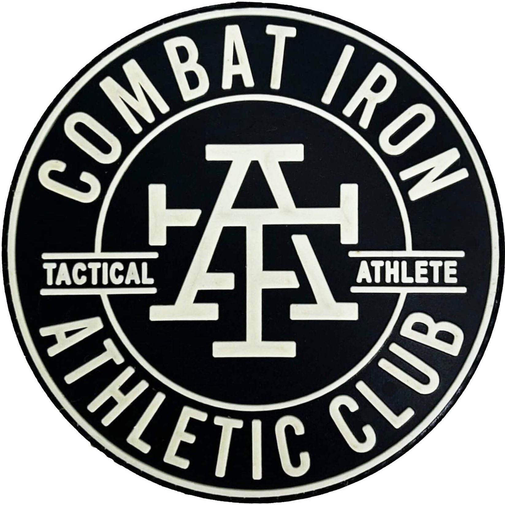 TACTICAL ATHLETE CLUB GLOW IN THE DARK 3D PVC PATCH - One Revolver Surfboards