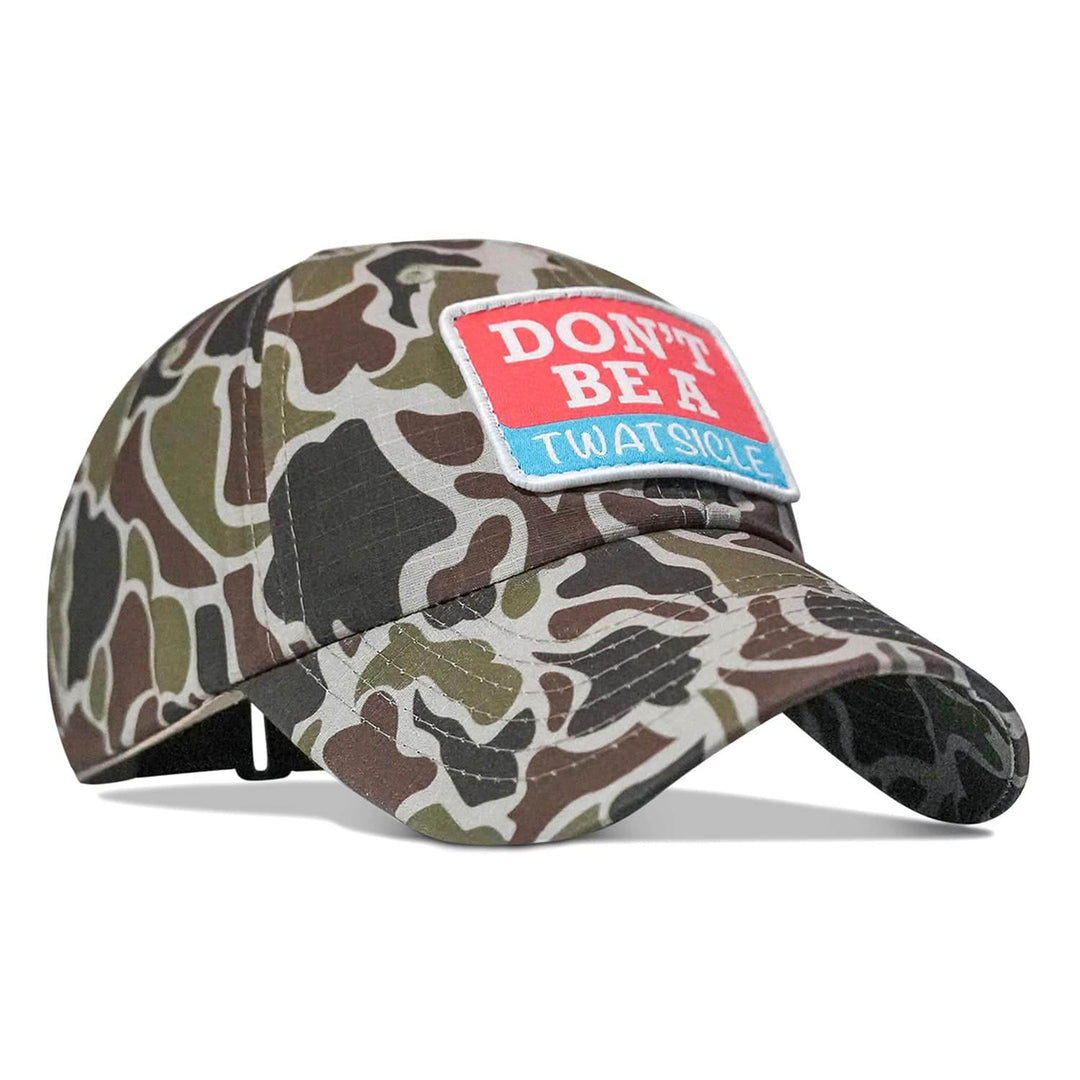 Don't Be A Twatsicle Patch Low Pro Ripstop Hat - One Revolver Surfboards