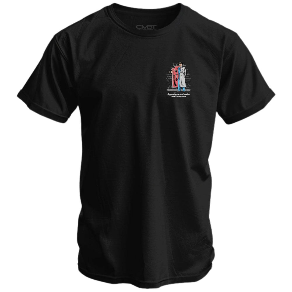 Anarchy of Goods Support your Local Dealer Men's T-Shirt - One Revolver Surfboards