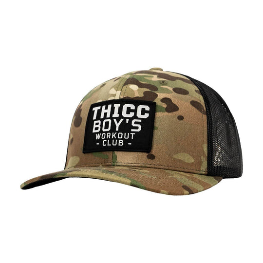 Thicc Boys Workout Patch Snapback Hat - One Revolver Surfboards