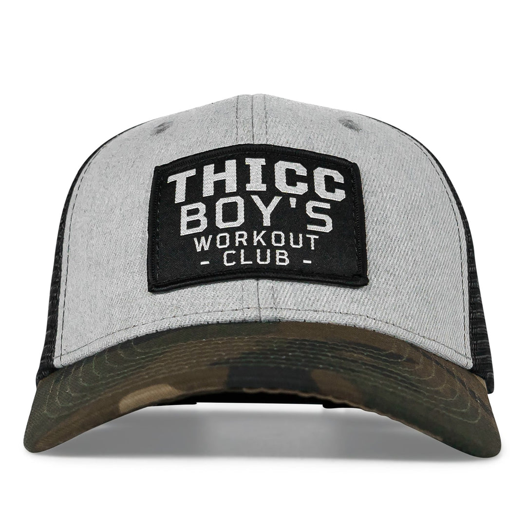 Thicc Boys Workout Patch Snapback Hat