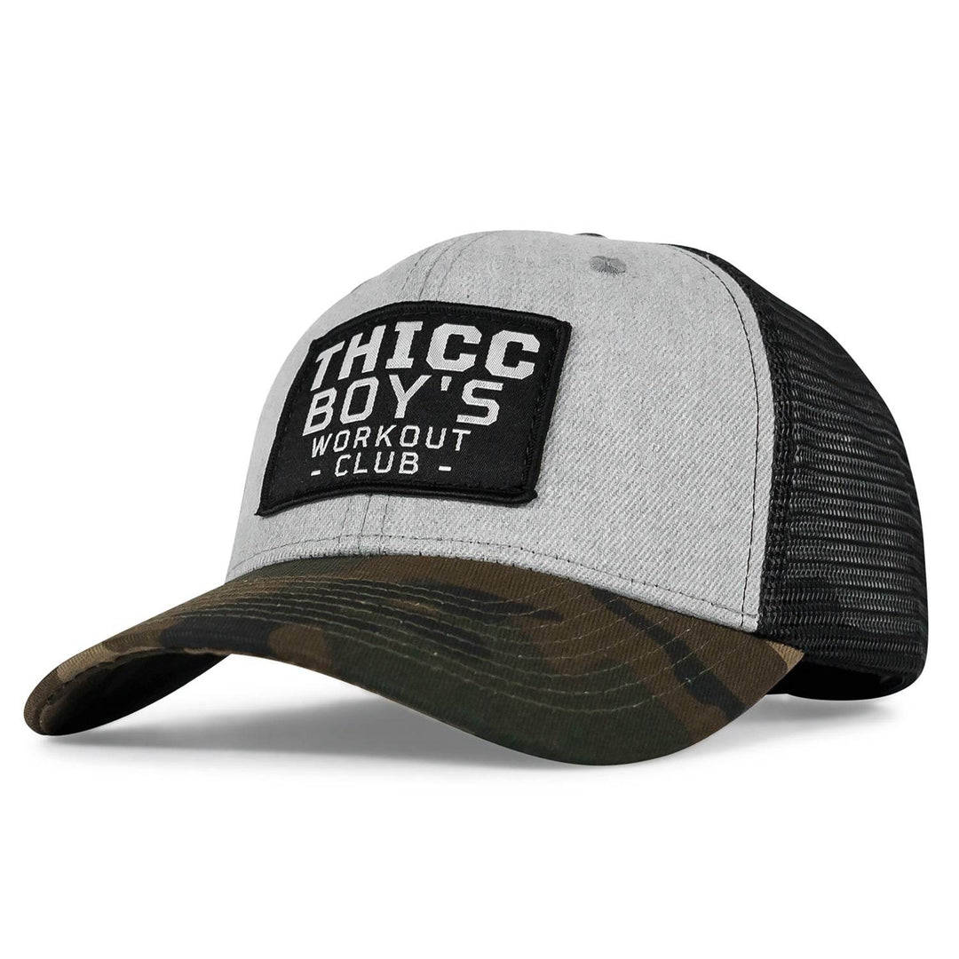 Thicc Boys Workout Patch Snapback Hat - One Revolver Surfboards