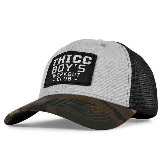 Thicc Boys Workout Patch Snapback Hat - One Revolver Surfboards