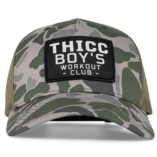 Thicc Boys Workout Patch Snapback Hat