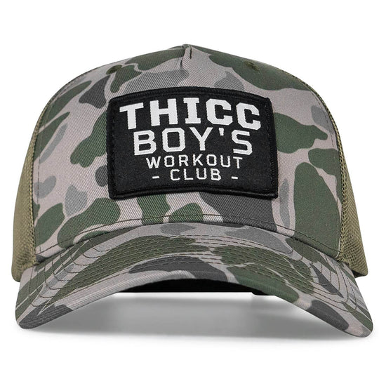 Thicc Boys Workout Patch Snapback Hat - One Revolver Surfboards