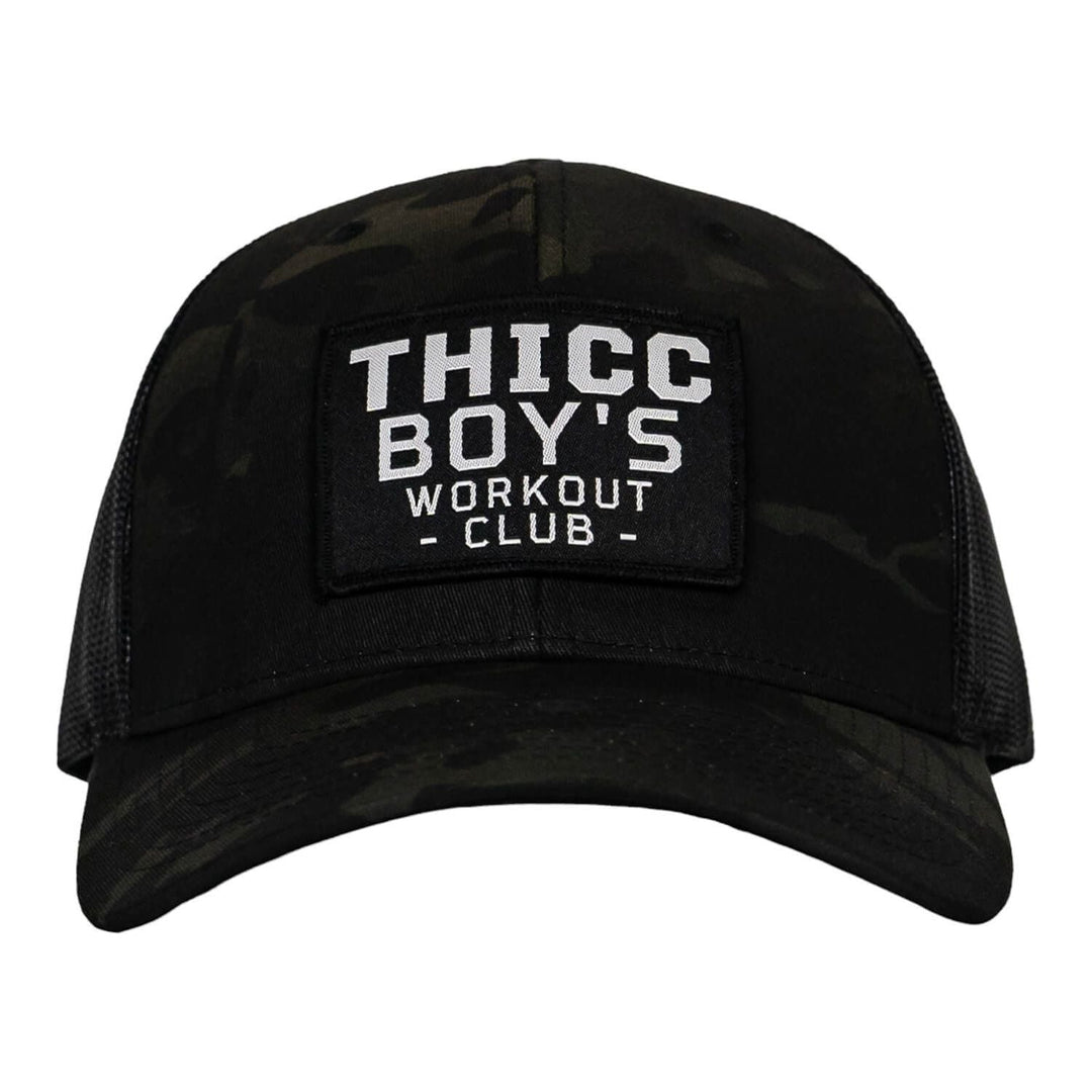 Thicc Boys Workout Patch Snapback Hat