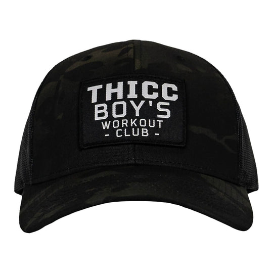 Thicc Boys Workout Patch Snapback Hat