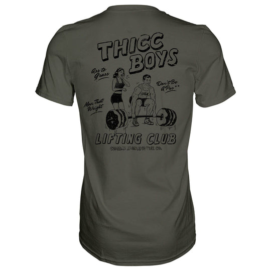 Thicc Boys Workout Club Men's T-Shirt - One Revolver Surfboards