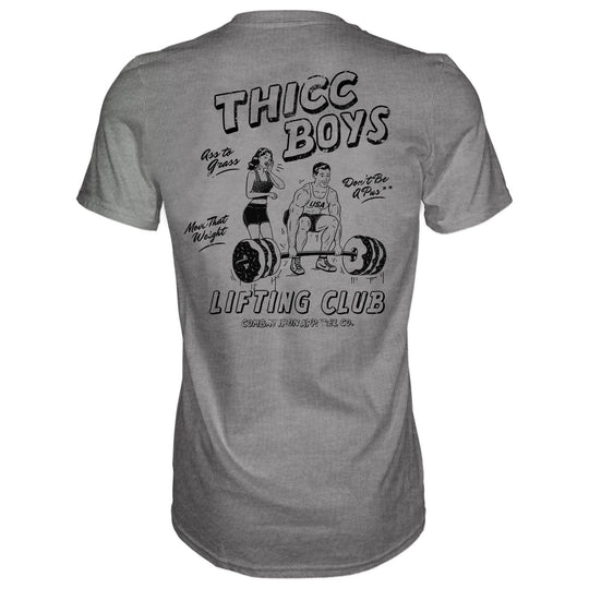Thicc Boys Workout Club Men's T-Shirt - One Revolver Surfboards