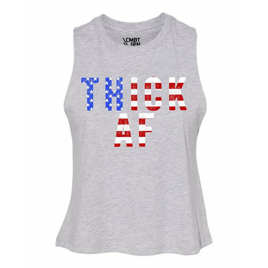 Thick AF USA Edition Crop Top - One Revolver Surfboards