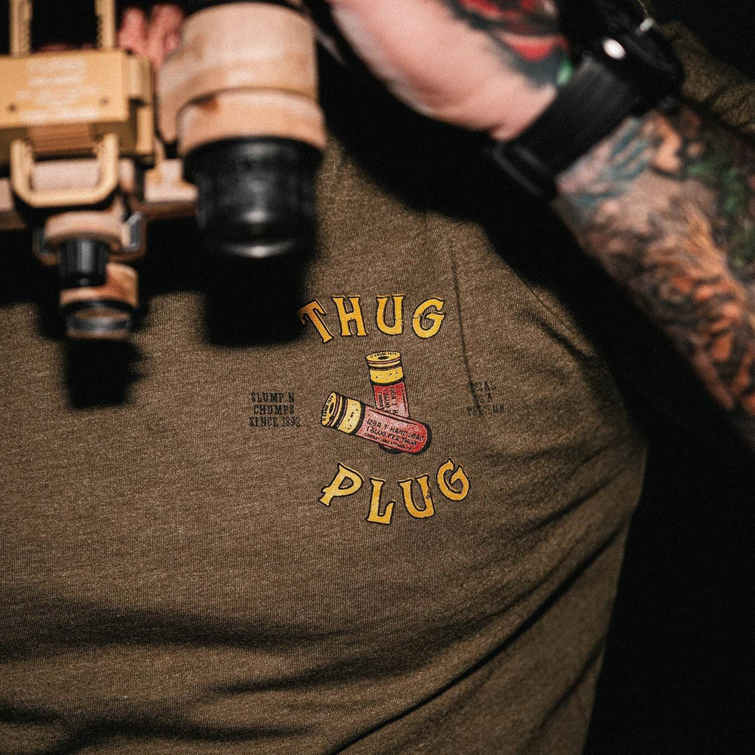 Thug Plug: Official Plug A Thug Men's T-Shirt - One Revolver Surfboards