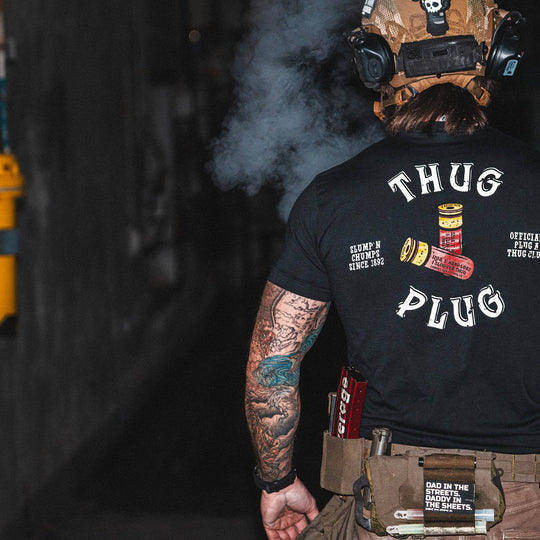 Thug Plug: Official Plug A Thug Men's T-Shirt - One Revolver Surfboards