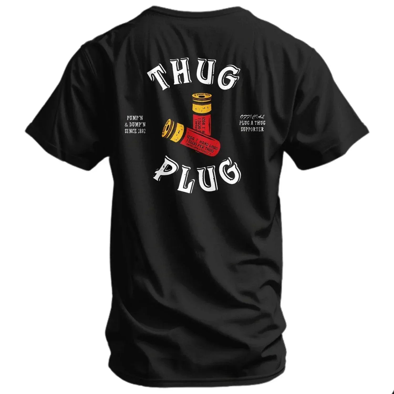 One Revolver Surfboards - Thug Plug: Official Plug A Thug Men's T-Shirt GRAPHIC T-SHIRT