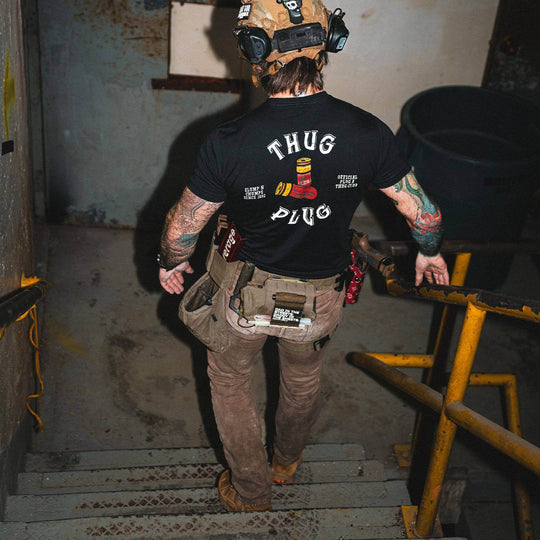 Thug Plug: Official Plug A Thug Men's T-Shirt - One Revolver Surfboards