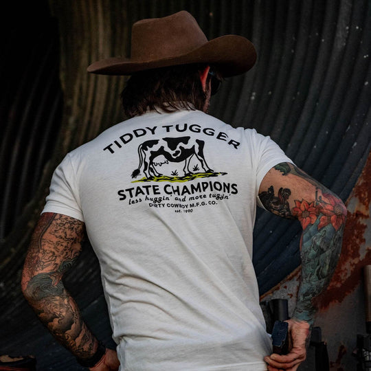 Tiddy Tugger 1990 State Champions Men's T-Shirt - One Revolver Surfboards