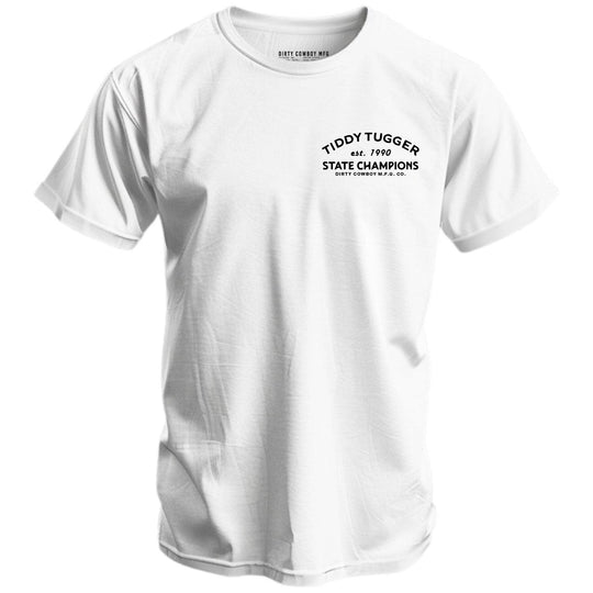 Tiddy Tugger 1990 State Champions Men's T-Shirt - One Revolver Surfboards
