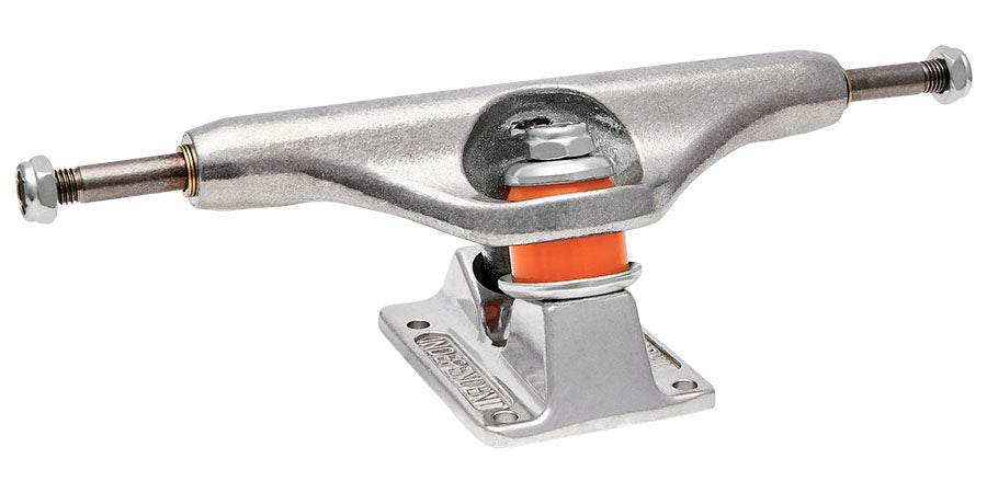INDEPENDENT STAGE 11 FORGED TITANIUM SILVER SKATEBOARD TRUCKS - One Revolver Surfboards