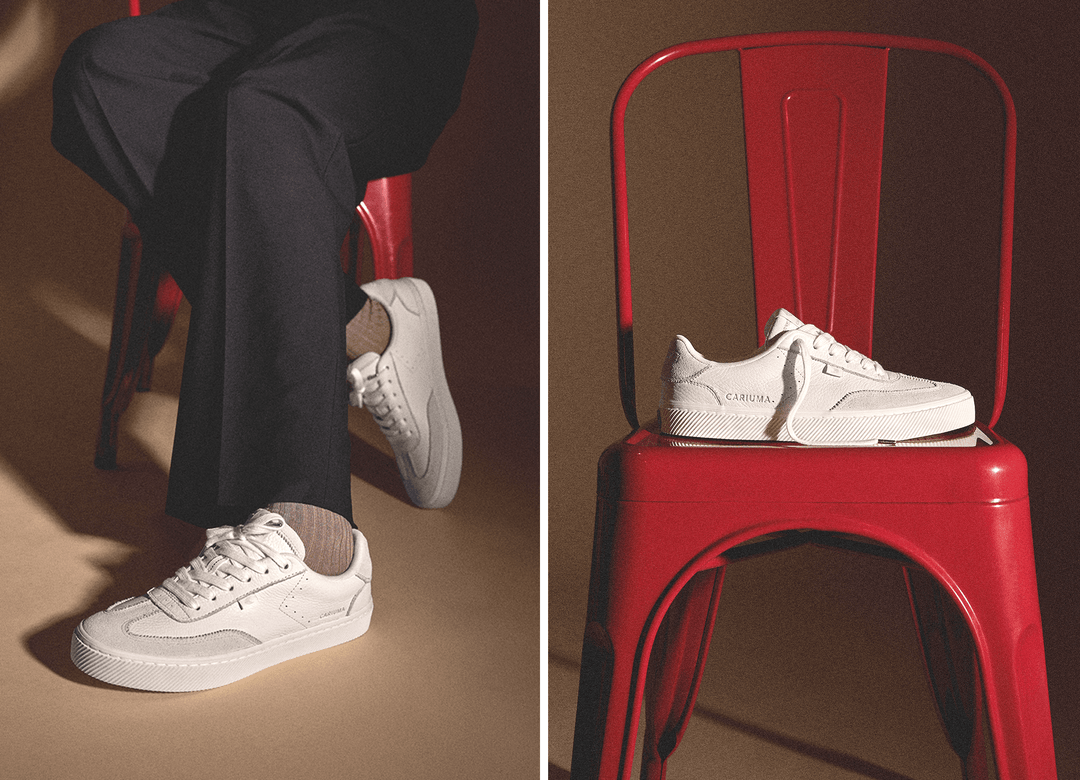 TOCA Pebbled Leather White Suede Smoke White - One Revolver Surfboards