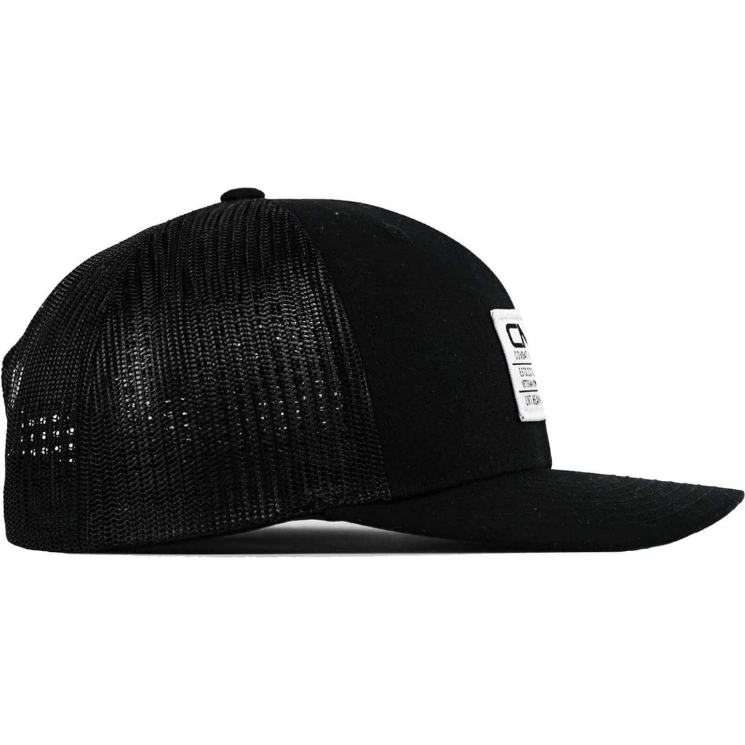 Branded CMBT White Labeled Snapback Hat - One Revolver Surfboards