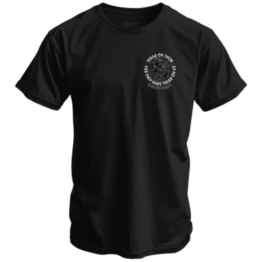 Tread On Them Skull | Ungovernable Men's T-Shirt - GRAPHIC T-SHIRT - One Revolver Surfboards
