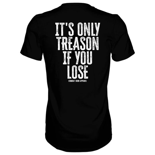 IT'S ONLY TREASON IF YOU LOSE MEN'S T-SHIRT - One Revolver Surfboards